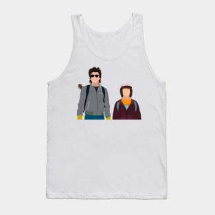 Stranger Things Dustin and Steve Fanart Tank Top